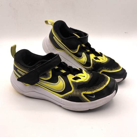 Nike Other - Nike Cosmic Runner Youth Tennis Shoes 2Y In Neon Green/ Black/ White